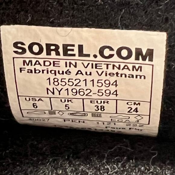 Sorel Yoot Pac TP Waterproof Boot Nylon Sherpa Wild Iris NY1962-594 Youth 6 NWD - Picture 11 of 12